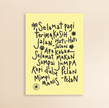 Poster Bali Vocabulary A1