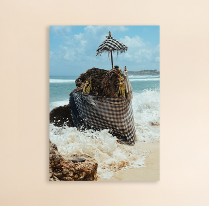 Photo Art Print - The Bali Beach Temple