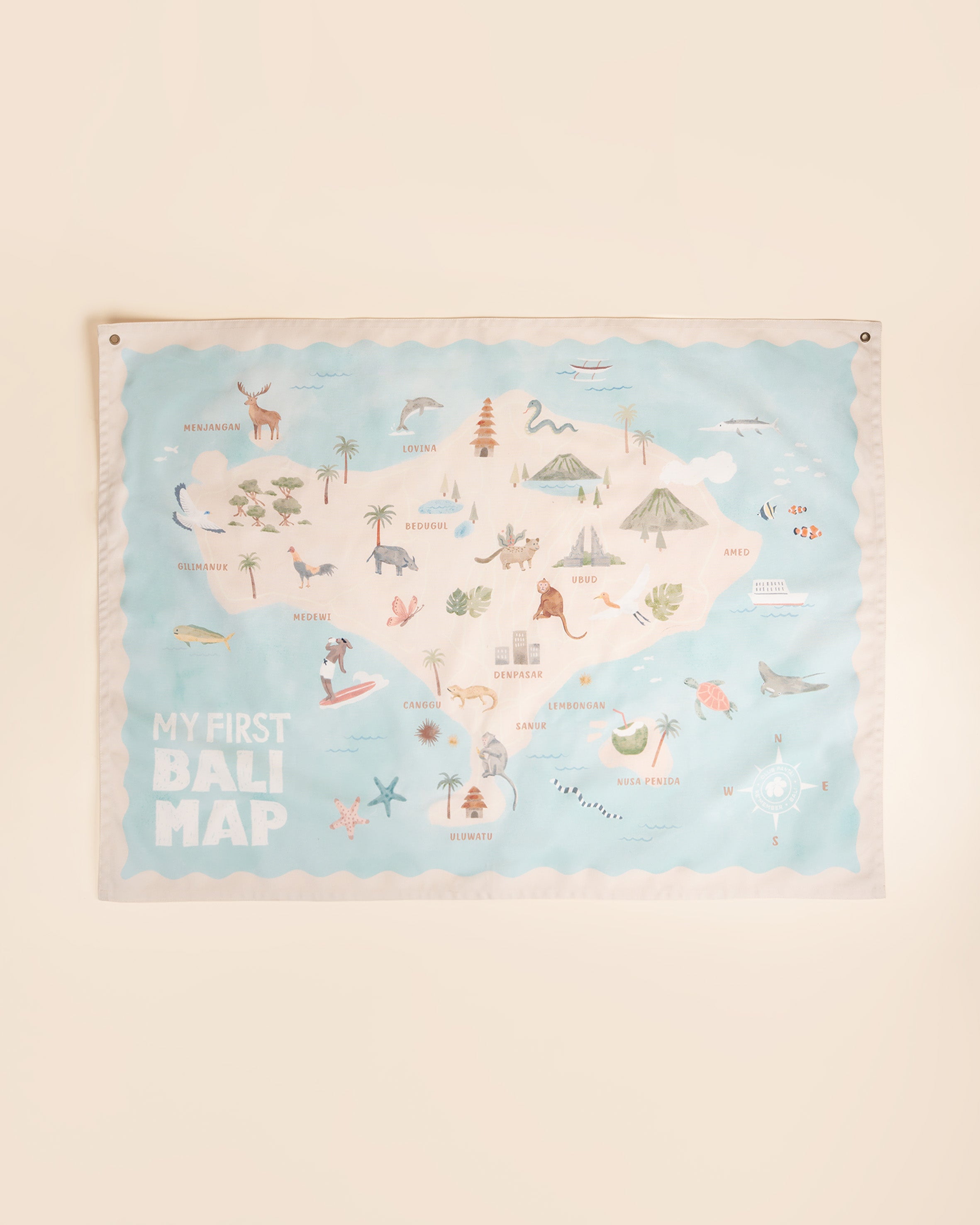 My First Bali Map