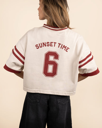 Bali Jersey Crop Top