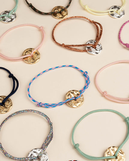 Bali Sacred Coin Bracelet - Gold