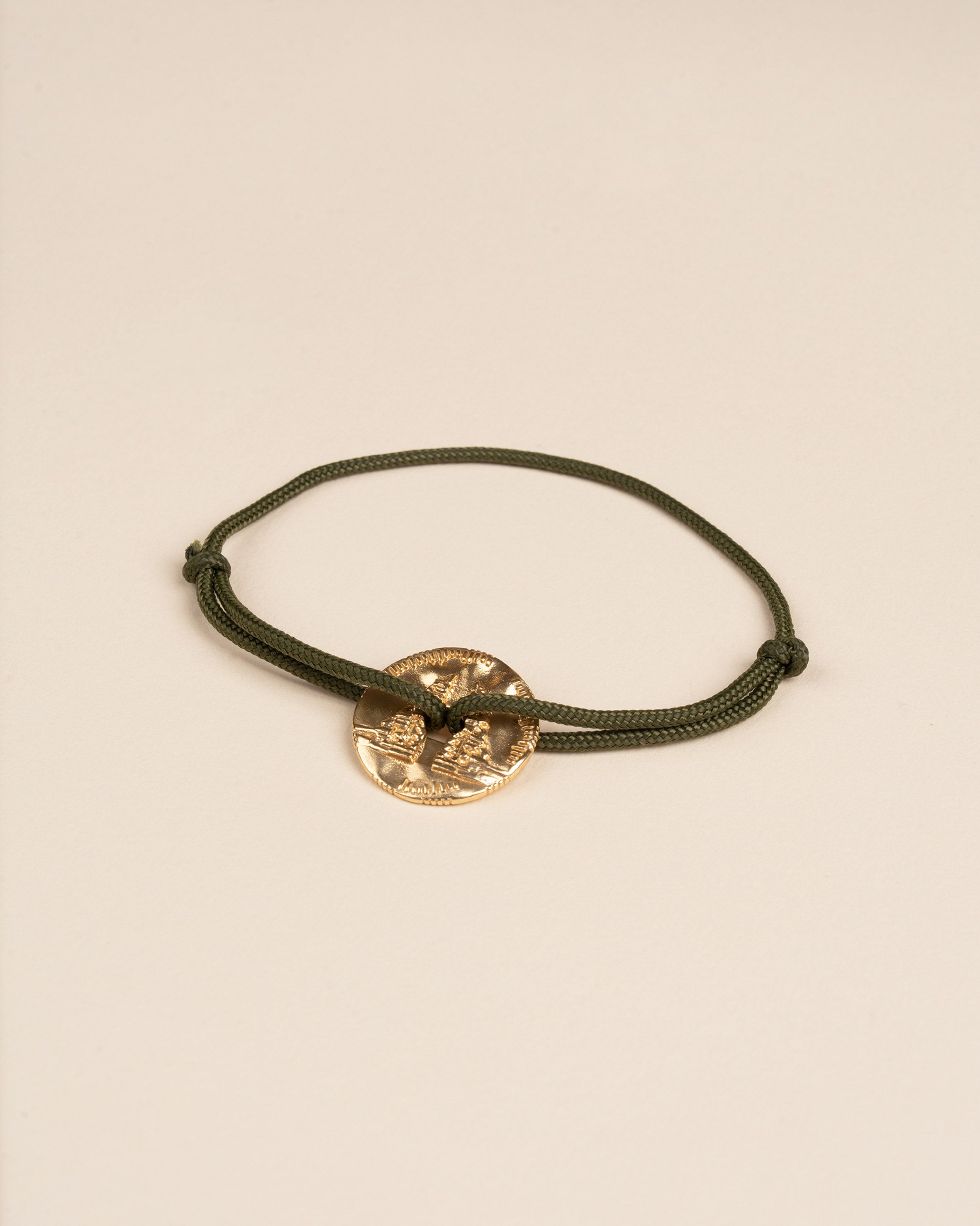 Bali Sacred Coin Bracelet - Gold