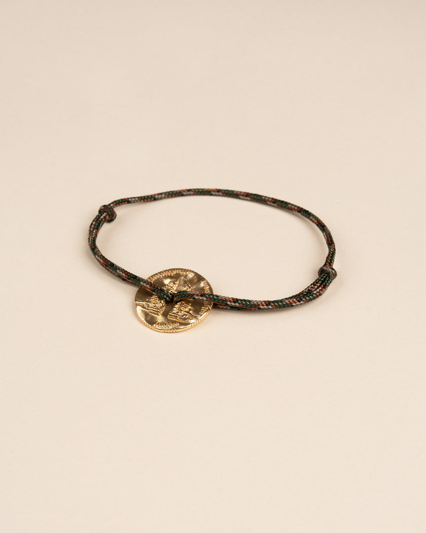 Bali Sacred Coin Bracelet - Gold