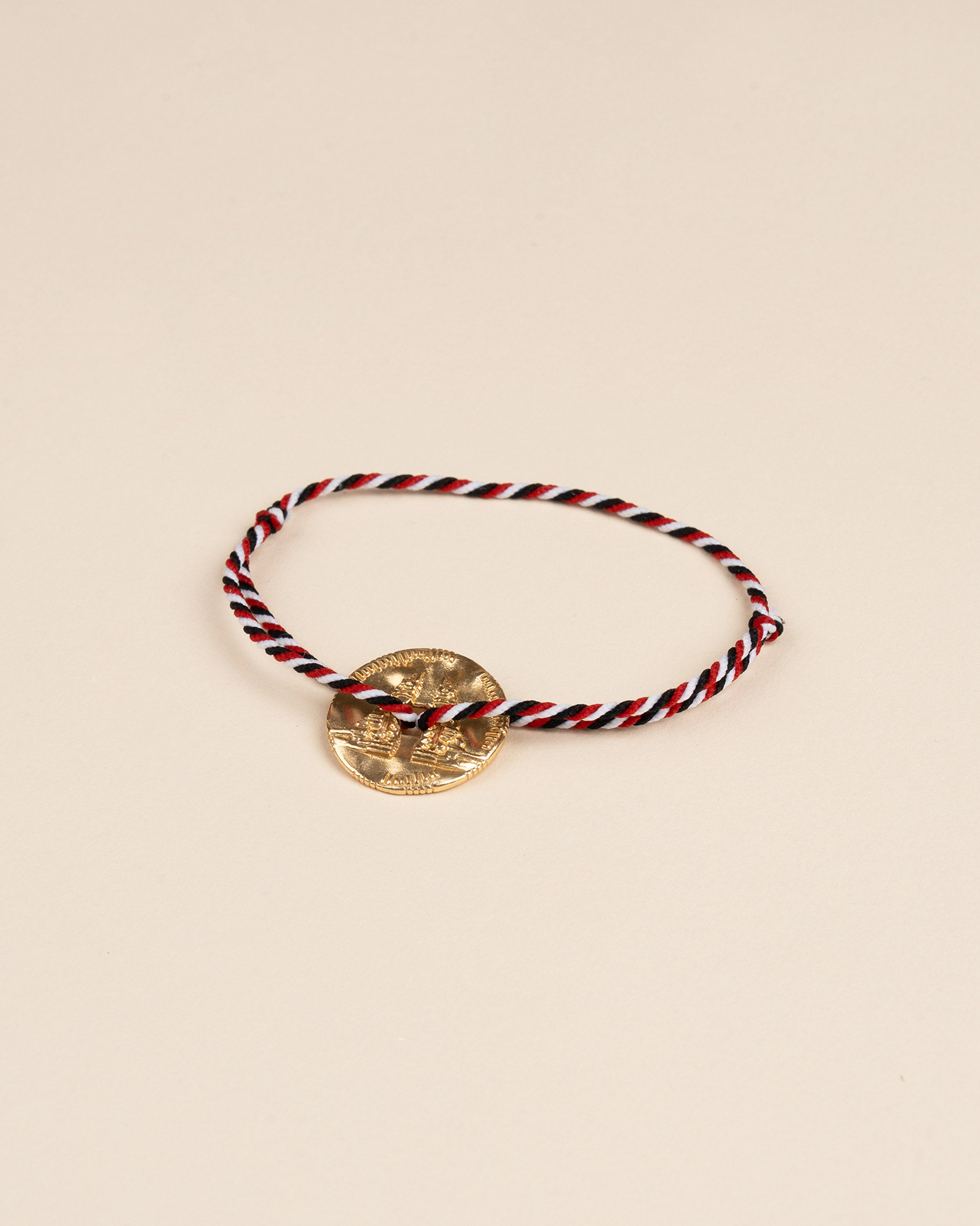 Bali Sacred Coin Bracelet - Gold