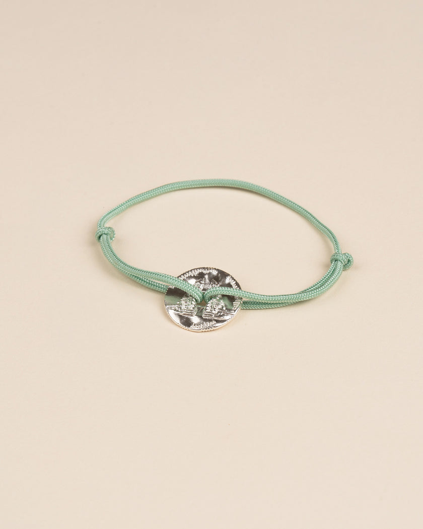 Bali Sacred Coin Bracelet - Silver