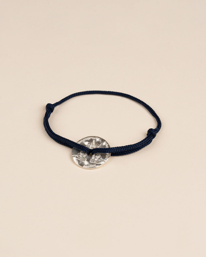 Bali Sacred Coin Bracelet - Silver