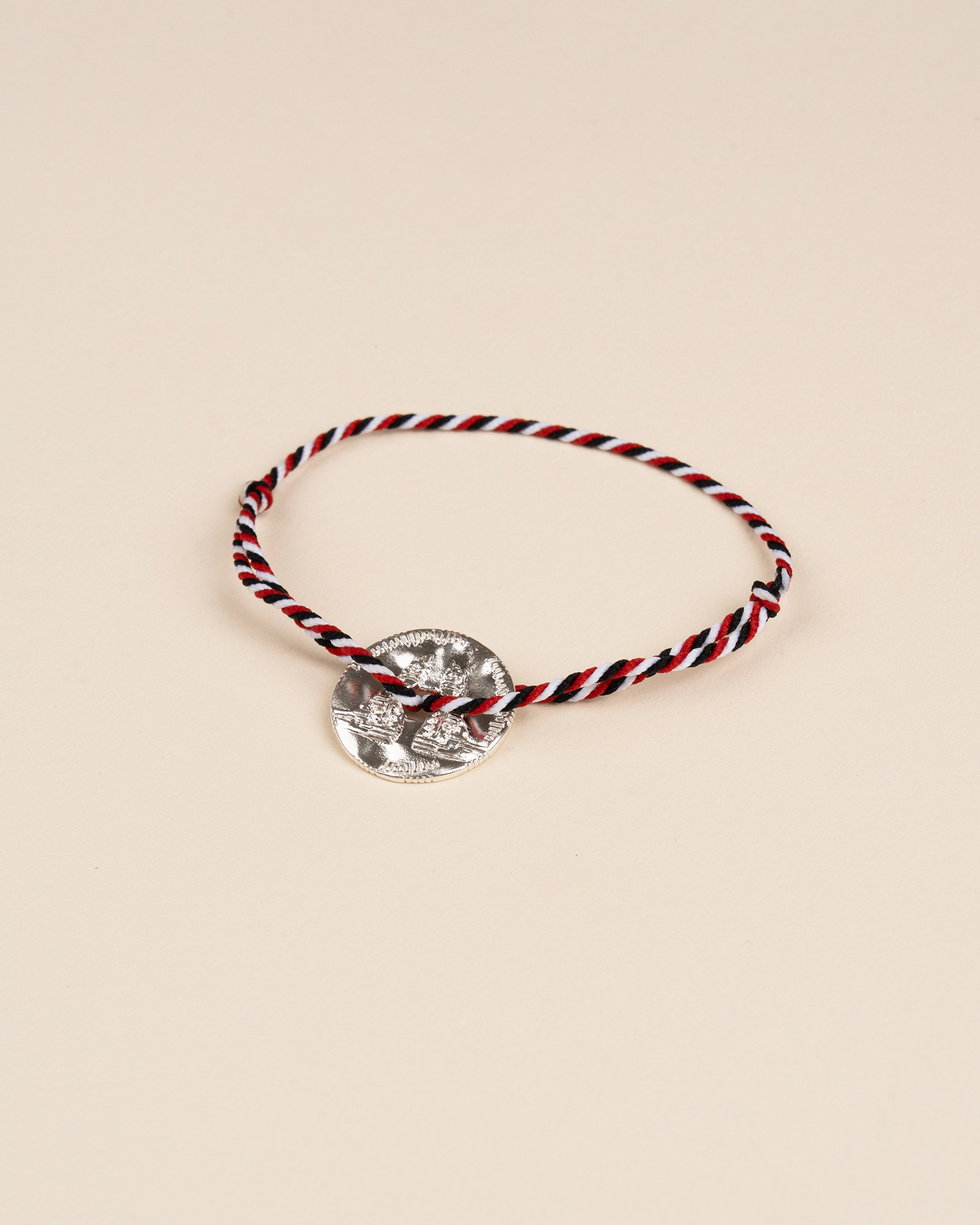 Bali Sacred Coin Bracelet - Silver