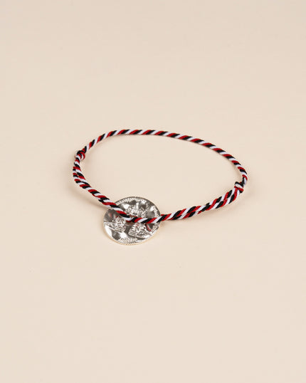 Bali Sacred Coin Bracelet - Silver