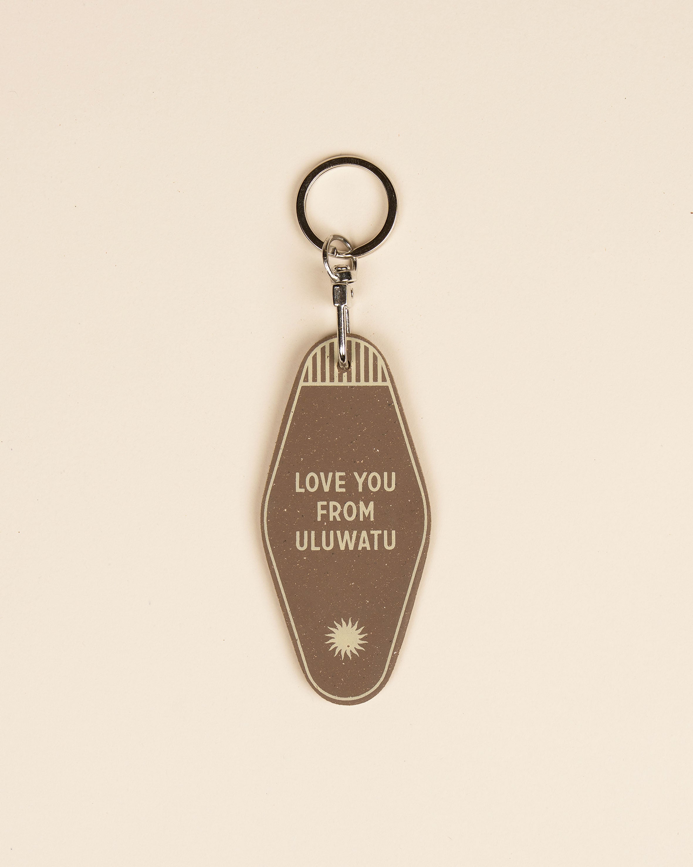 Keychain - Recycled Beach Soles