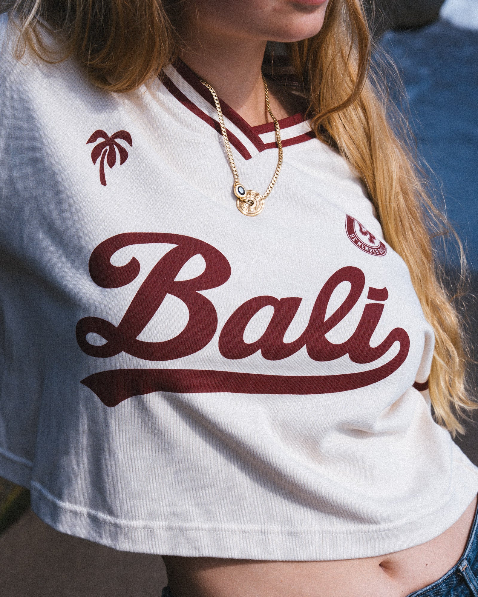 Bali Jersey Crop Top