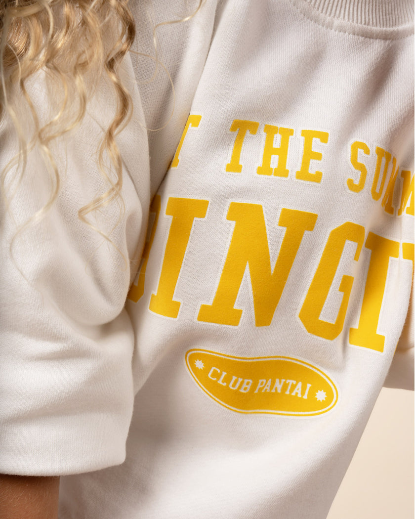 Let The Summer Bingin Kids Sweatshirt
