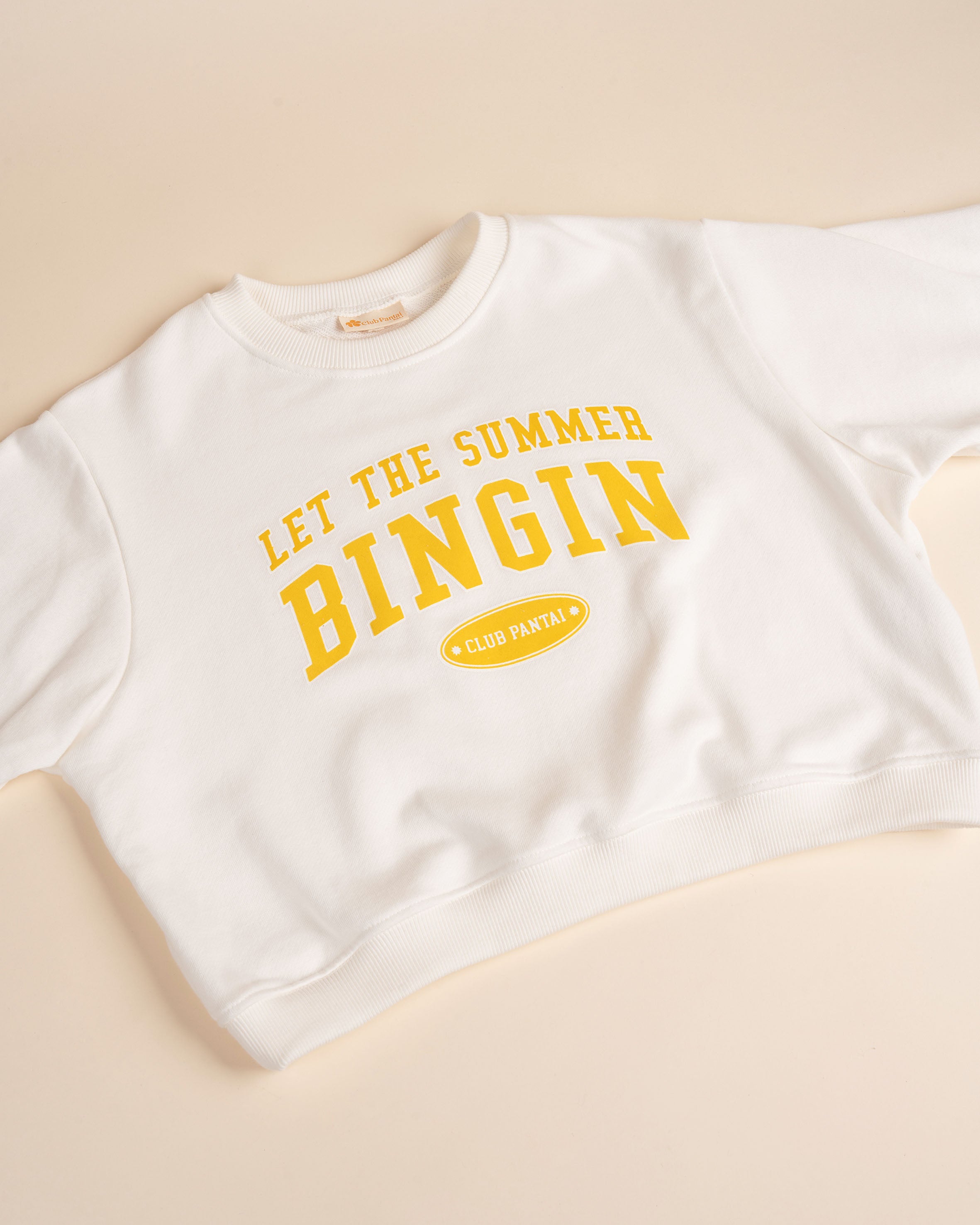 Let The Summer Bingin Kids Sweatshirt