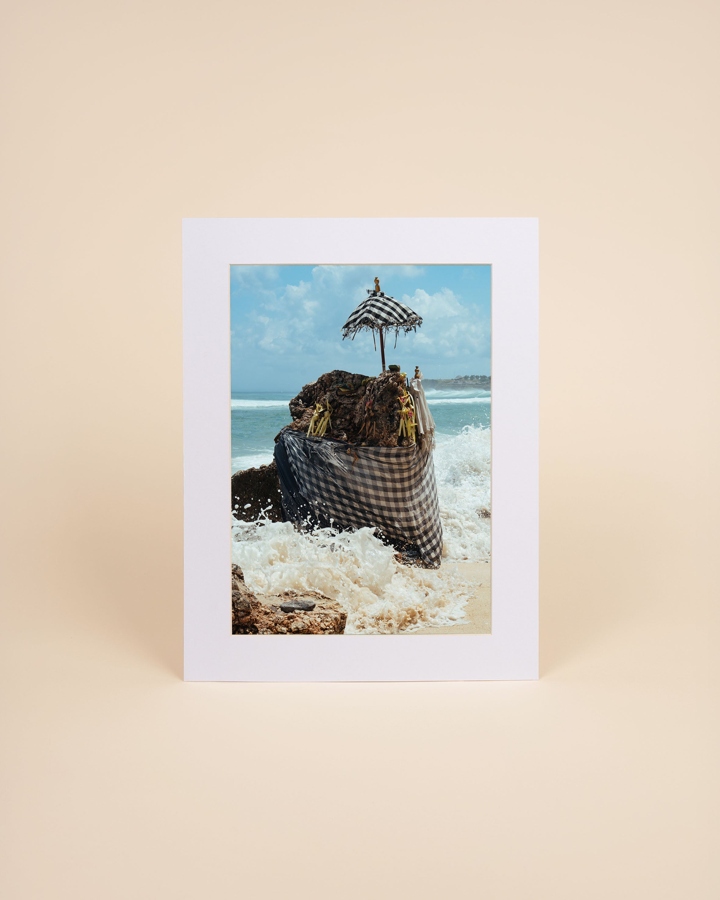Photo Art Print - The Bali Beach Temple