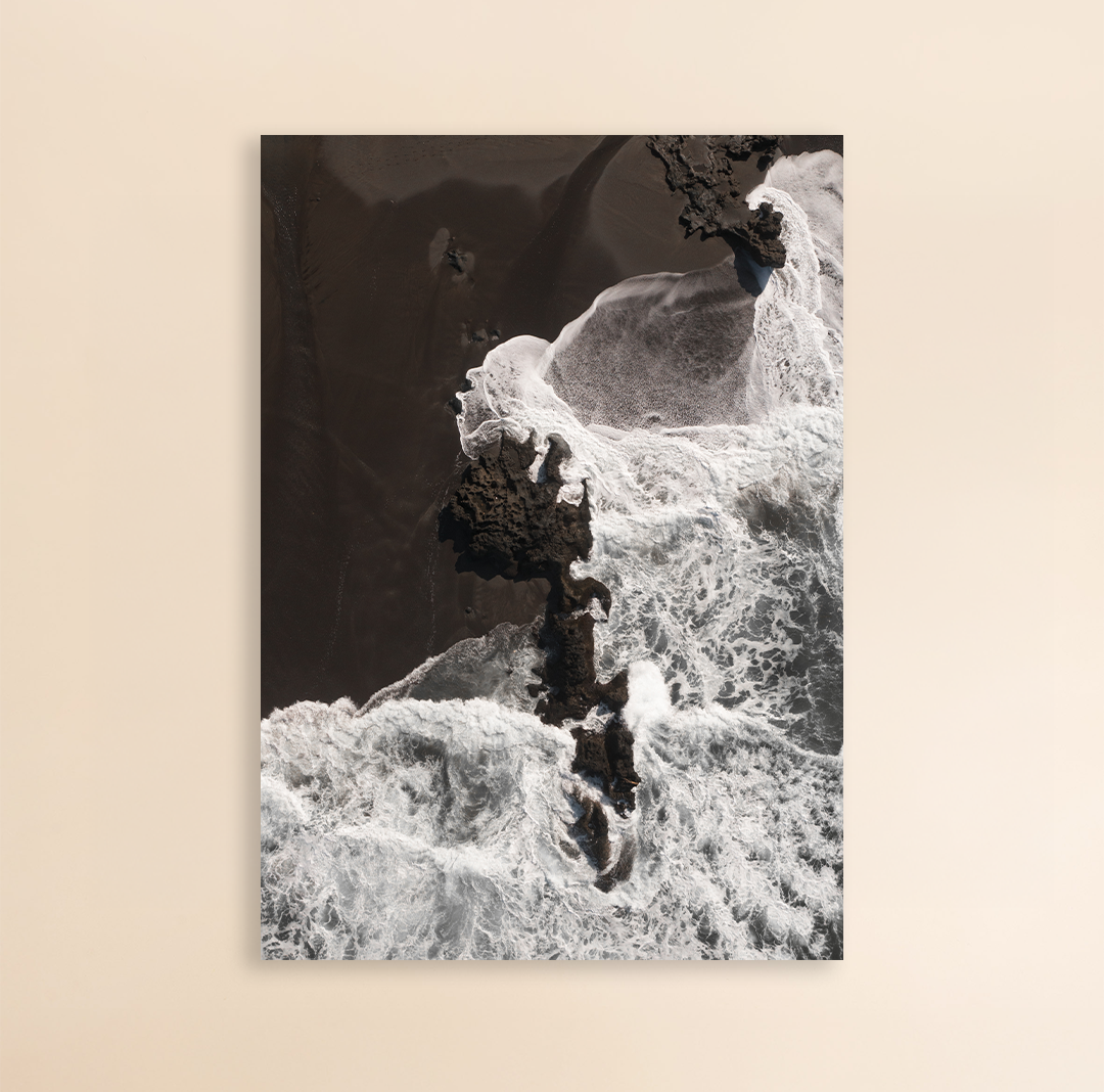 Photo Art Print - Bali Black Tide
