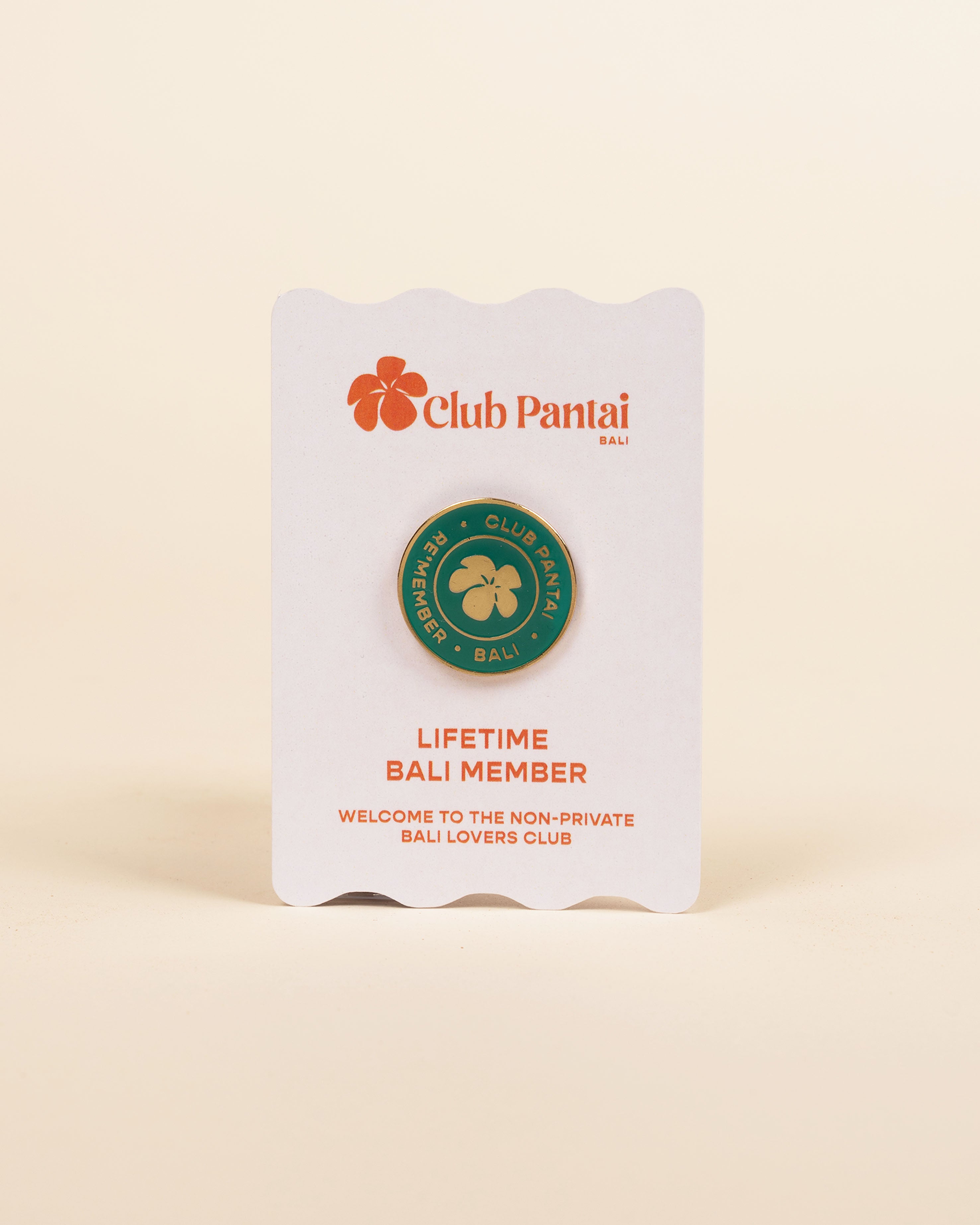 Pin - The Club Pantai Member Badge