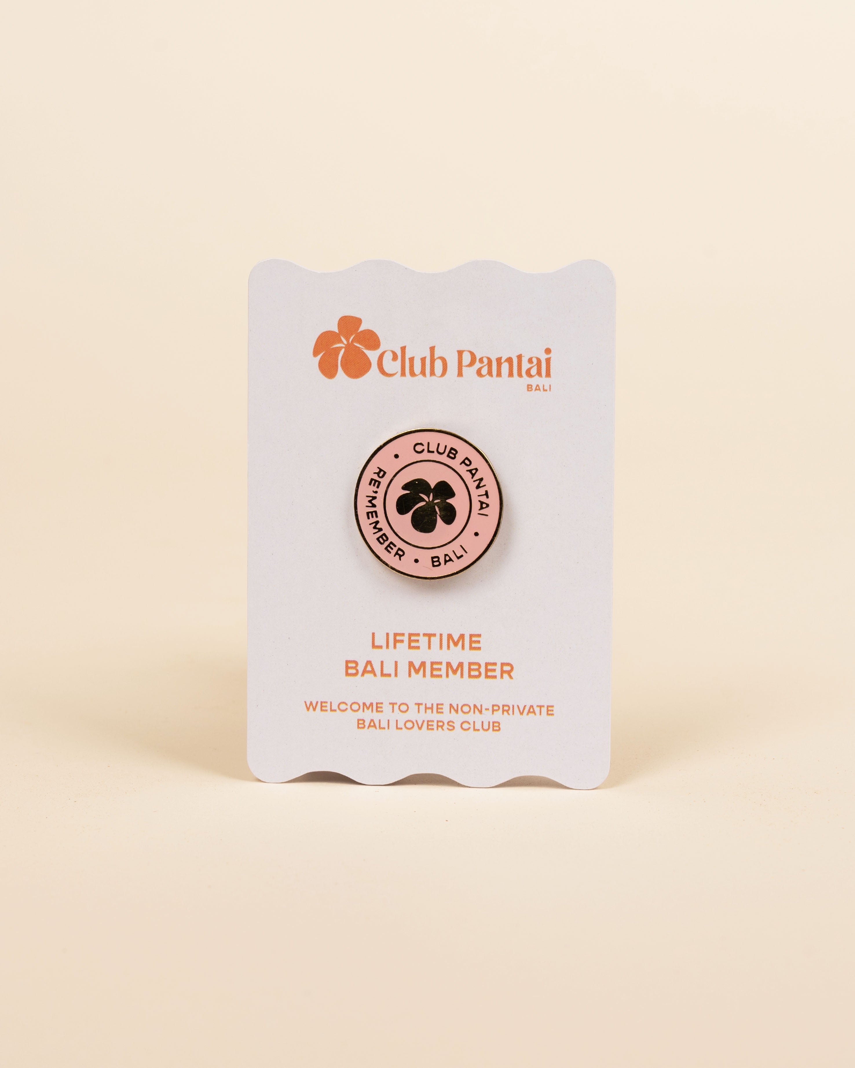 Pin - The Club Pantai Member Badge