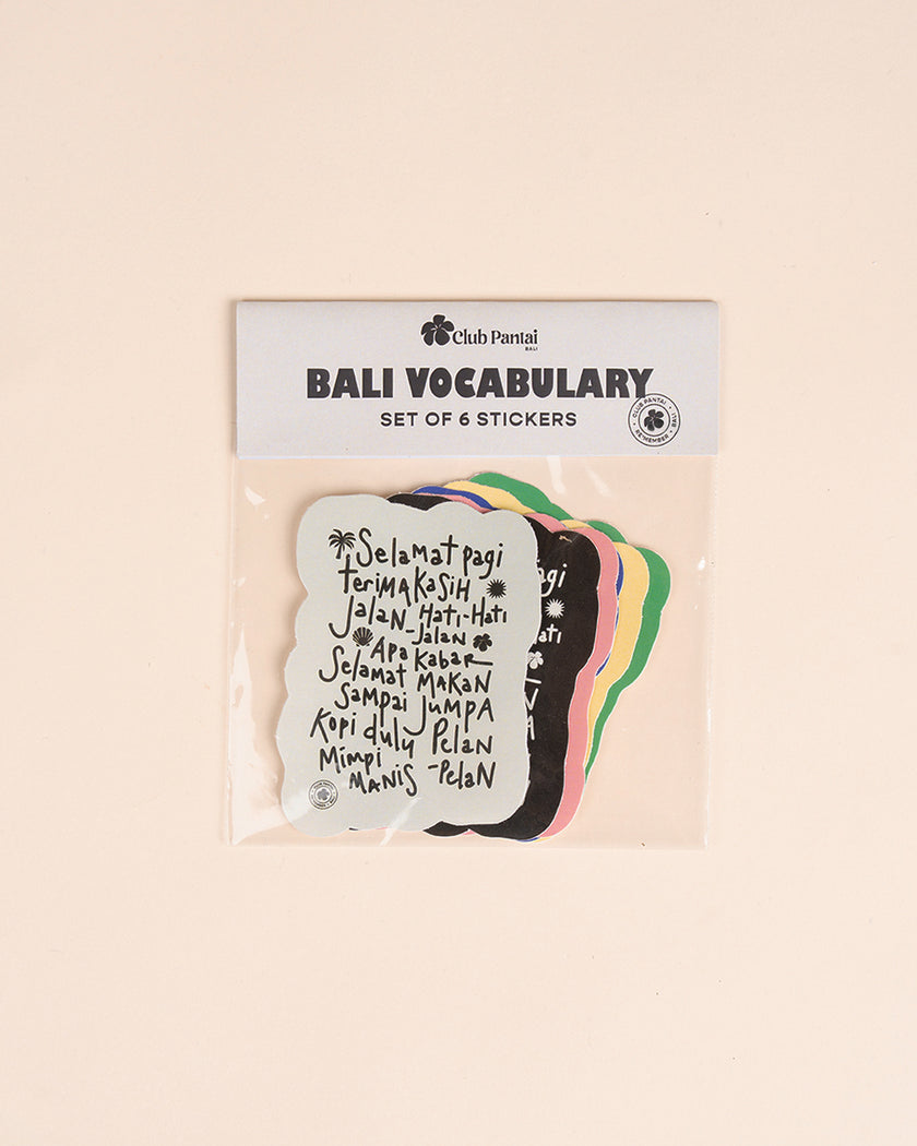 Bali Stickers - Let's Stick to Bali