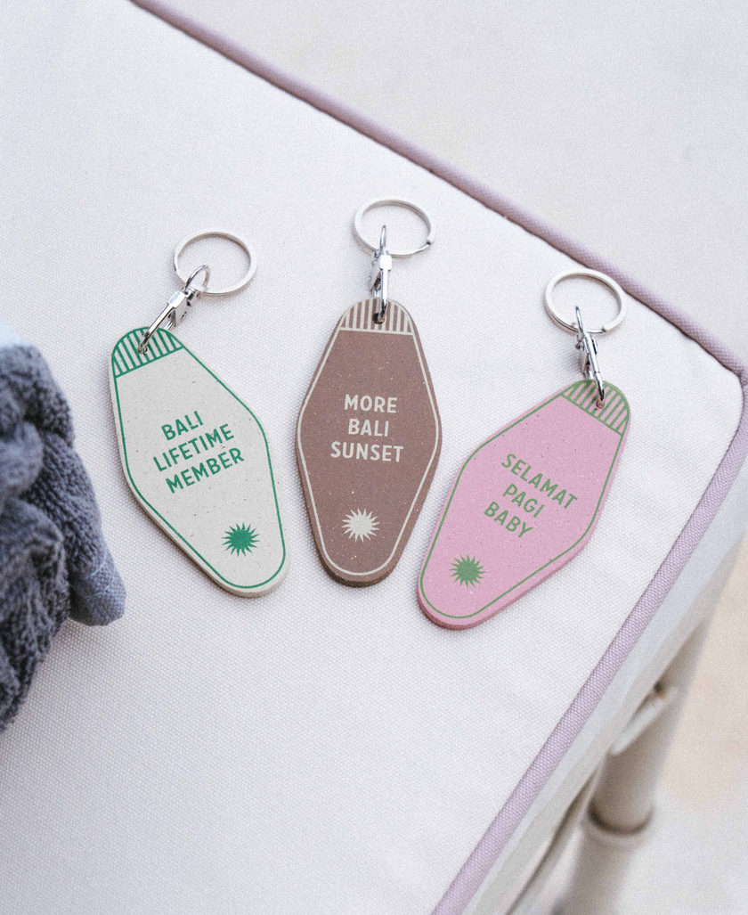 Keychain - Recycled Beach Soles